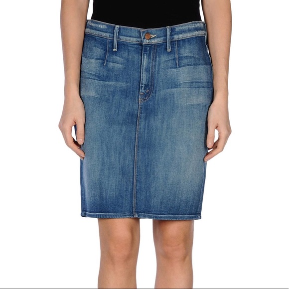 Mother denim skirt - Picture 1 of 4